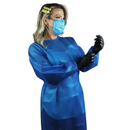 Avental Descartável Cirúrgico Estéril Azul - Descarpack