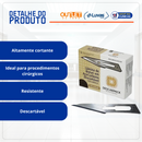 Lâmina de Bisturi Aço Inox N23 100un - Descarpack
