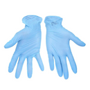 Luva  de Procedimento Nitrilica Azul Sem Pó 100un - Live