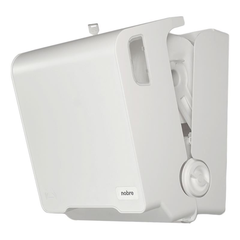 Dispenser Autocortante Para Papel Toalha Bobina Branco - Brave Nobre