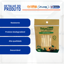 Garfos de Bambu Para Petisco 9cm 100un - Talge