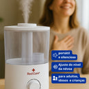 Umidificador de Ar Ultrassônico Com Led Bivolt 2L - Redcare