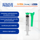 Seringa 5ml Bico Luer Lock Com Dispositivo de Segurança 500un - SR