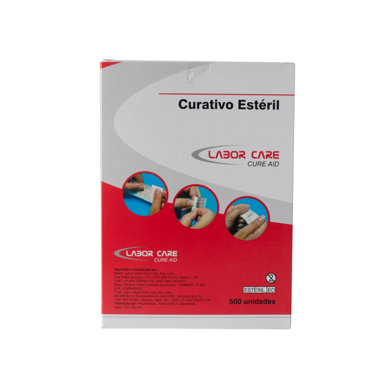 Curativo Cure Aid 500un - Labor Import