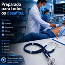 Estetoscópio Rapport Duplo Azul - Supermedy