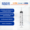 Seringa 60ml Bico Luer Slip - SR