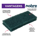 Fibra Para Limpeza 98 x 229mm 10un - Nobre