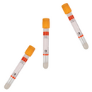 Tubo Sangue Soro Gel 5ml 13X100 Amarelo - Descarpack