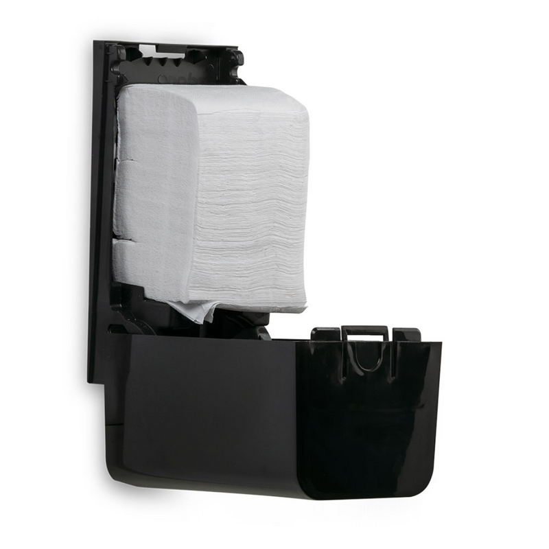 Dispenser Para Papel Higiênico Cai Cai Preto - Street Nobre