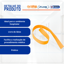 Garrote Descartável Amarelo 25un - Descarpack