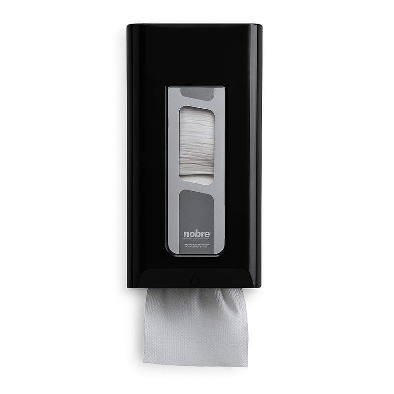 Dispenser Para Papel Higiênico Cai Cai Preto - Street Nobre