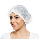 Touca Descartável Com Elástico Branca 100un - Lavie