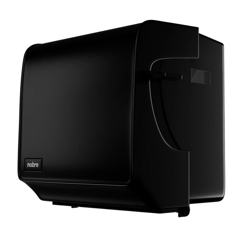 Dispenser Com Alavanca Para Papel Toalha Bobina Preto - Brave Nobre