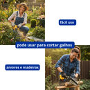 Mini Serra Elétrica Recarregável + 1 Ano de Garantia - MB Tools