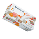 Luva de Procedimento Látex Branca Sem Pó 100un - Unigloves