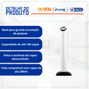 Lixeira Para Copos de Água Simples Papacopo - Nobre