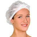 Touca Descartável Com Elástico Branca 100un - Open Medical