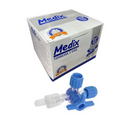Torneira 3 Vias Luer Slip 50un - Medix