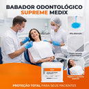 Babador Odontológico 33cm x 45cm Descartável Branco 100un - Medix