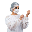 Avental Descartável Branco Manga Longa 20G 10un - Inoven