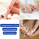 Palito de Unha Pontiagudo e Chanfrado 100un - Talge