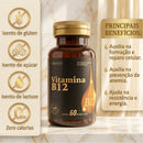 Vitamina B12 500mg 60 Comprimidos  Solaris