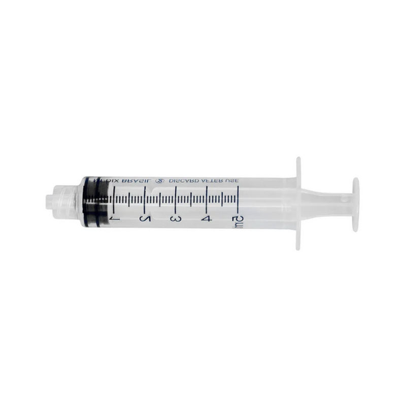 Seringa Descartável 5ml Luer Lock 100un - Medix