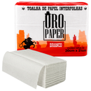 Papel Toalha Interfolhas Branco 700un - Oropaper
