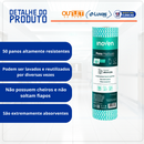 Pano Multiuso 28cm x 25m Verde - Inoven