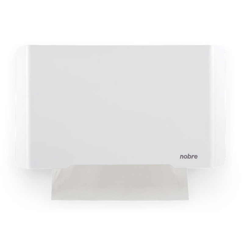 Dispenser Para Papel Toalha Interfolhas 3D Inox Branco - Select Nobre