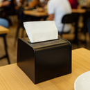 Dispenser Para Guardanapo Interfolhas Preto - Nobre