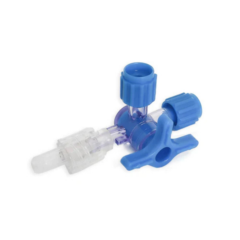 Torneira 3 Vias Luer Slip 50un - Medix
