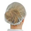 Touca de Nylon Branca 100un - Inoven