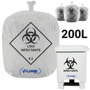 Saco de Lixo Hospitalar 200 Litros 100un - Dr. Luvas
