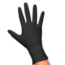 Luva Nivyl Preta Sem Pó 100un - Inoven