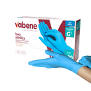 Luva de Procedimento Nitrílica Azul Sem Pó 100un - Vabene