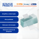 Lâmina Lisa Microscopia Lapidada 25,4 x 76,2mm 50un - Wiltex