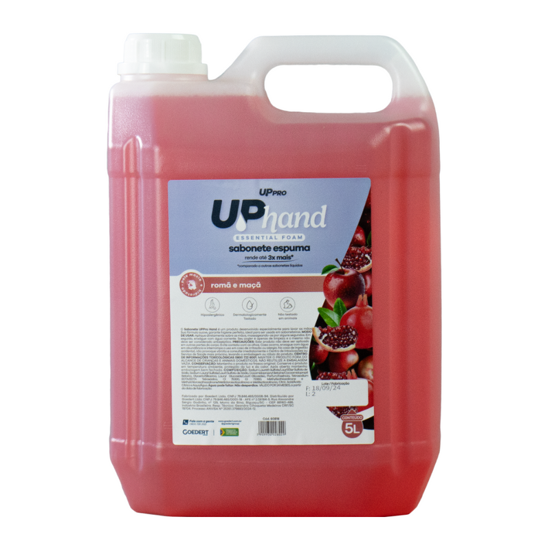 Sabonete De Espuma 5l Romã e Maçã - Up Pro Nobre