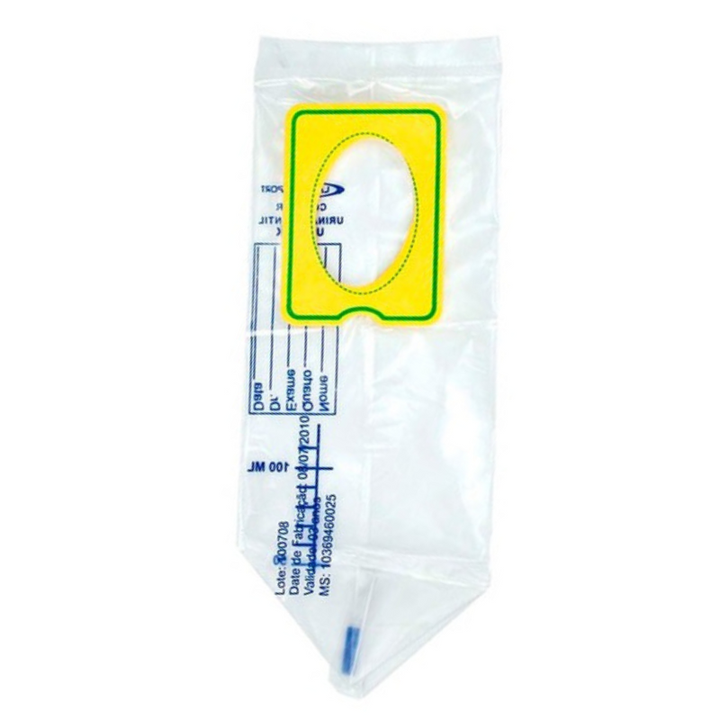 Bolsa Coletora de Urina Estéril Infantil 100ml 100un - Advantive