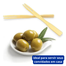 Garfos de Bambu Para Petisco 9cm 100un - Talge