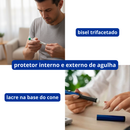 Agulha Para Caneta De Insulina 4mm 32G 100un - Uniqmed