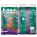 Tapete Higiênico Premium 60x60 cm 7un - Huspet