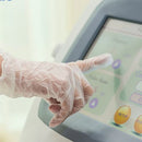 Luva de Vinil Com Pó 100un - Celeste