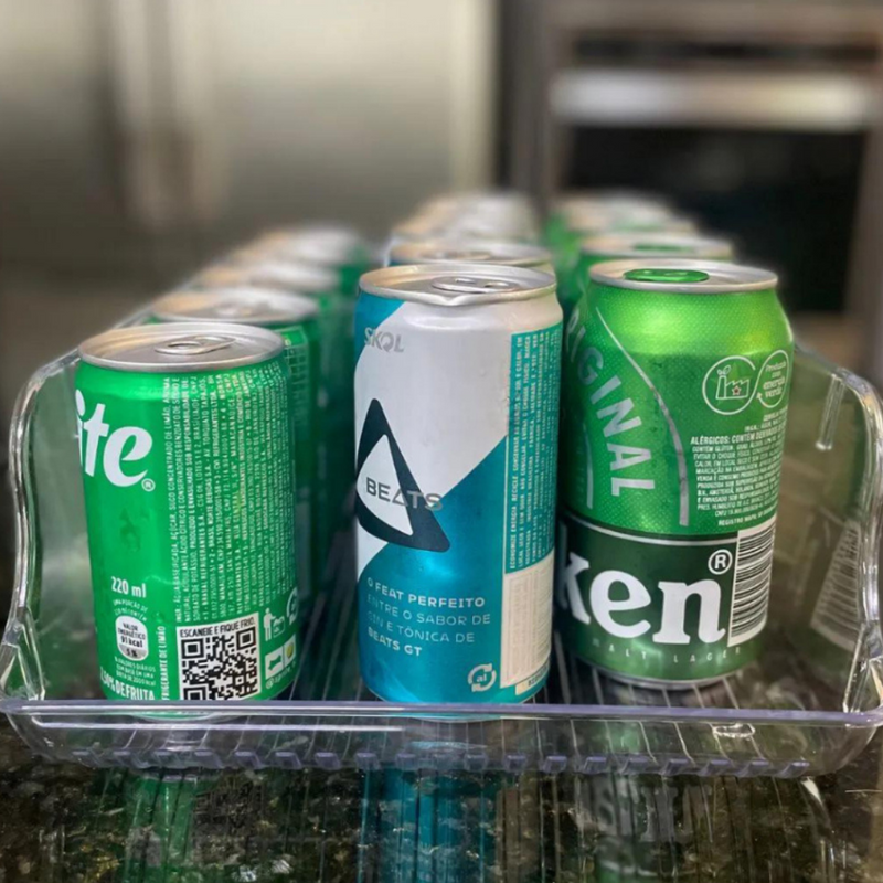 Organizador Multiuso Para Latas Grande Mood - Nobre