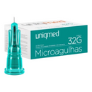 Microagulha 32Gx4 mm 100un - Uniqmed