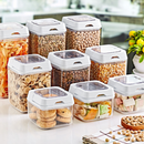 Pote Hermético 500ml Quadrado Com Tampa e Alça Mood - Nobre