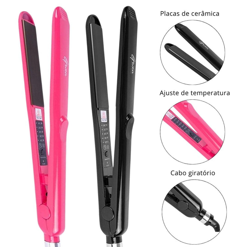 Prancha De Cabelo 220° Bivolt - MB Gwen