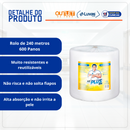 Pano Multiuso 28cm x 240m Branco - Talge Mr. Plus
