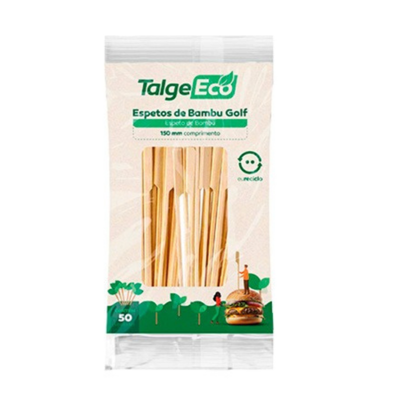 Espeto Golf 15 cm 50un - Talge