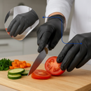 Luva Vinilplus Preta Sem Pó 100un - Talge